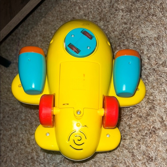 Bump 'n Go Learning Airplane Toy Educational Baby Toy, Lights Up And Talks - Picture 6 of 7